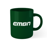 EMBN Green Word Logo Mug